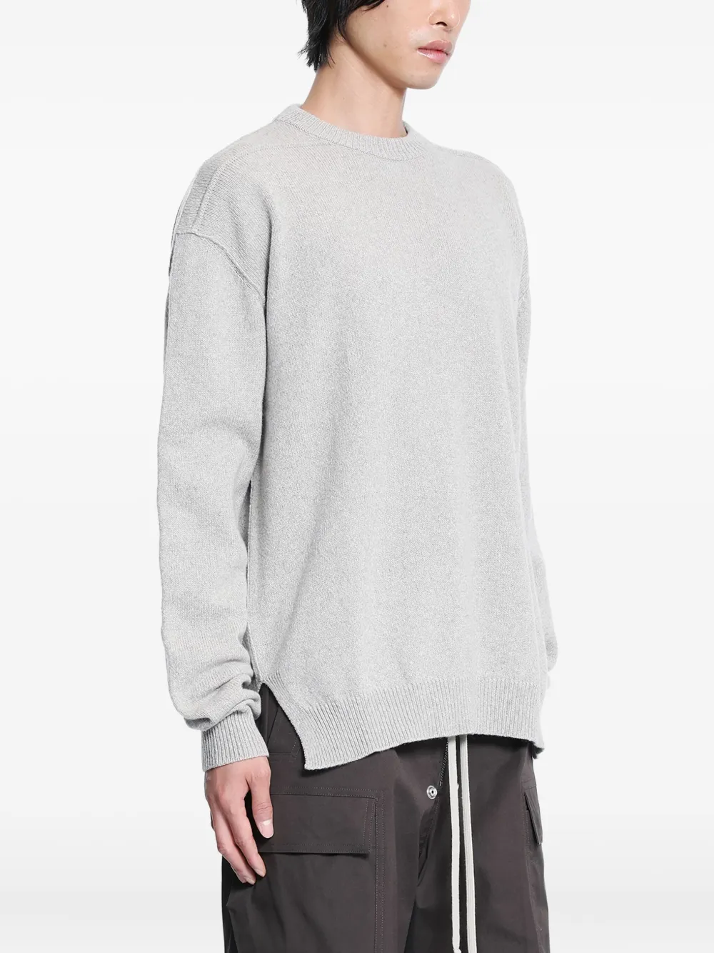 Rick Owens Concordians trui met ronde hals Grijs