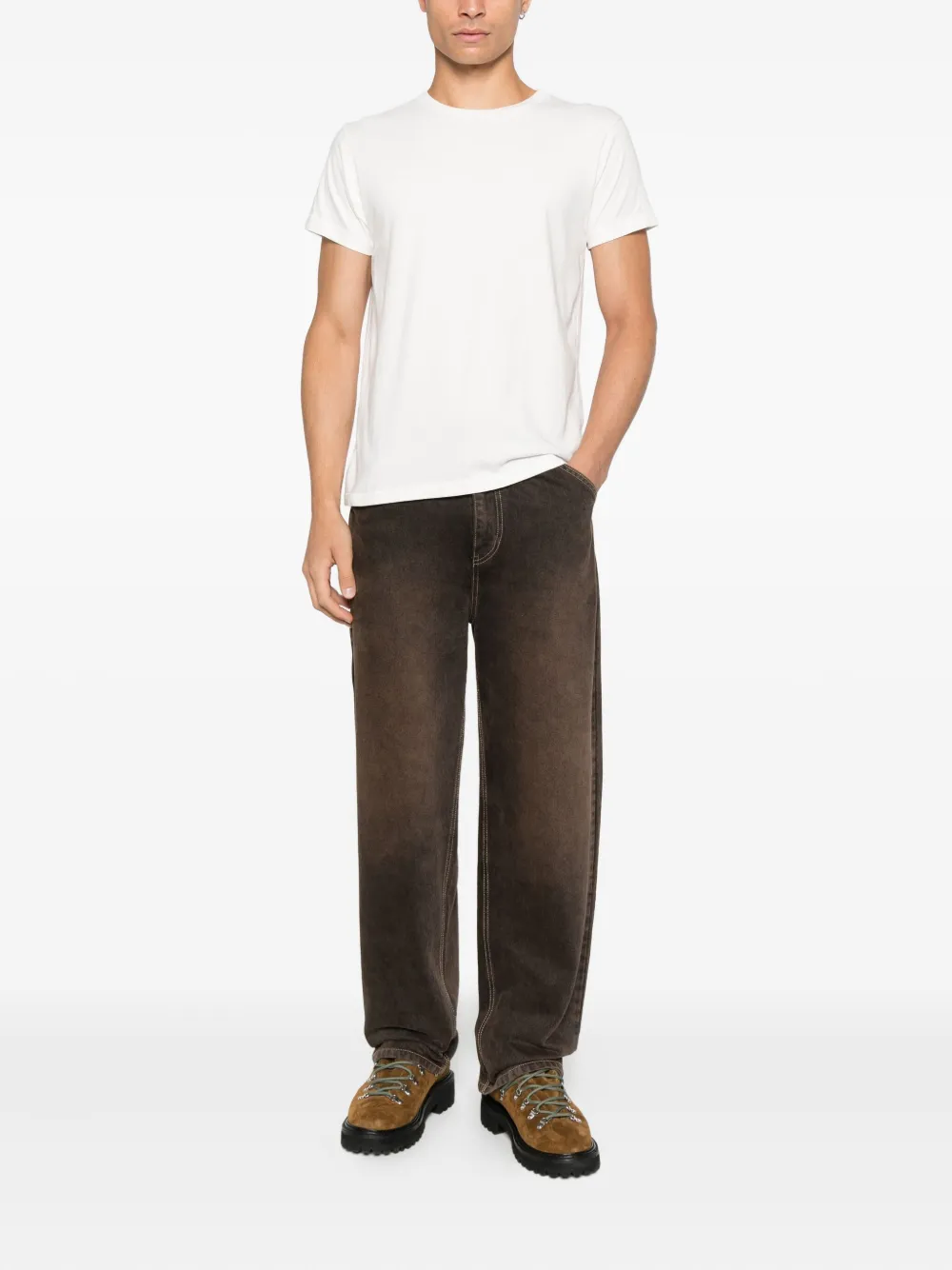 SCHAEFFER'S GARMENT HOTEL T-Shirt - Wit