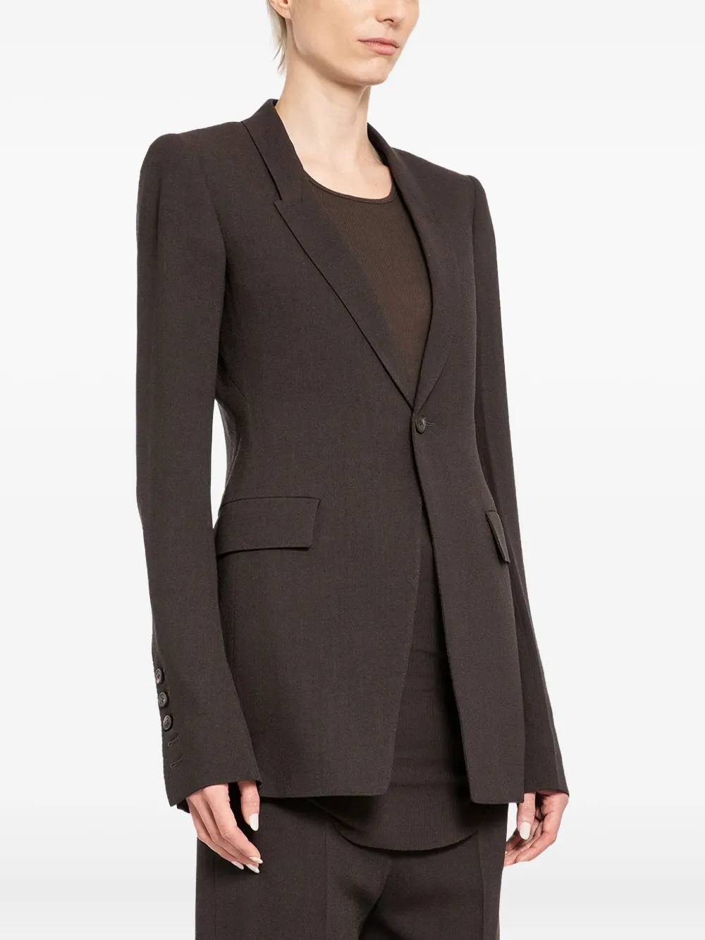 Rick Owens Porterville Extreme Blazer In Multi