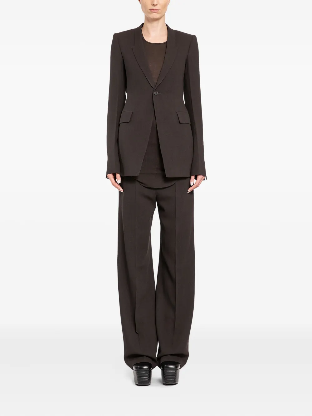 Rick Owens Porterville Extreme Blazer In Multi