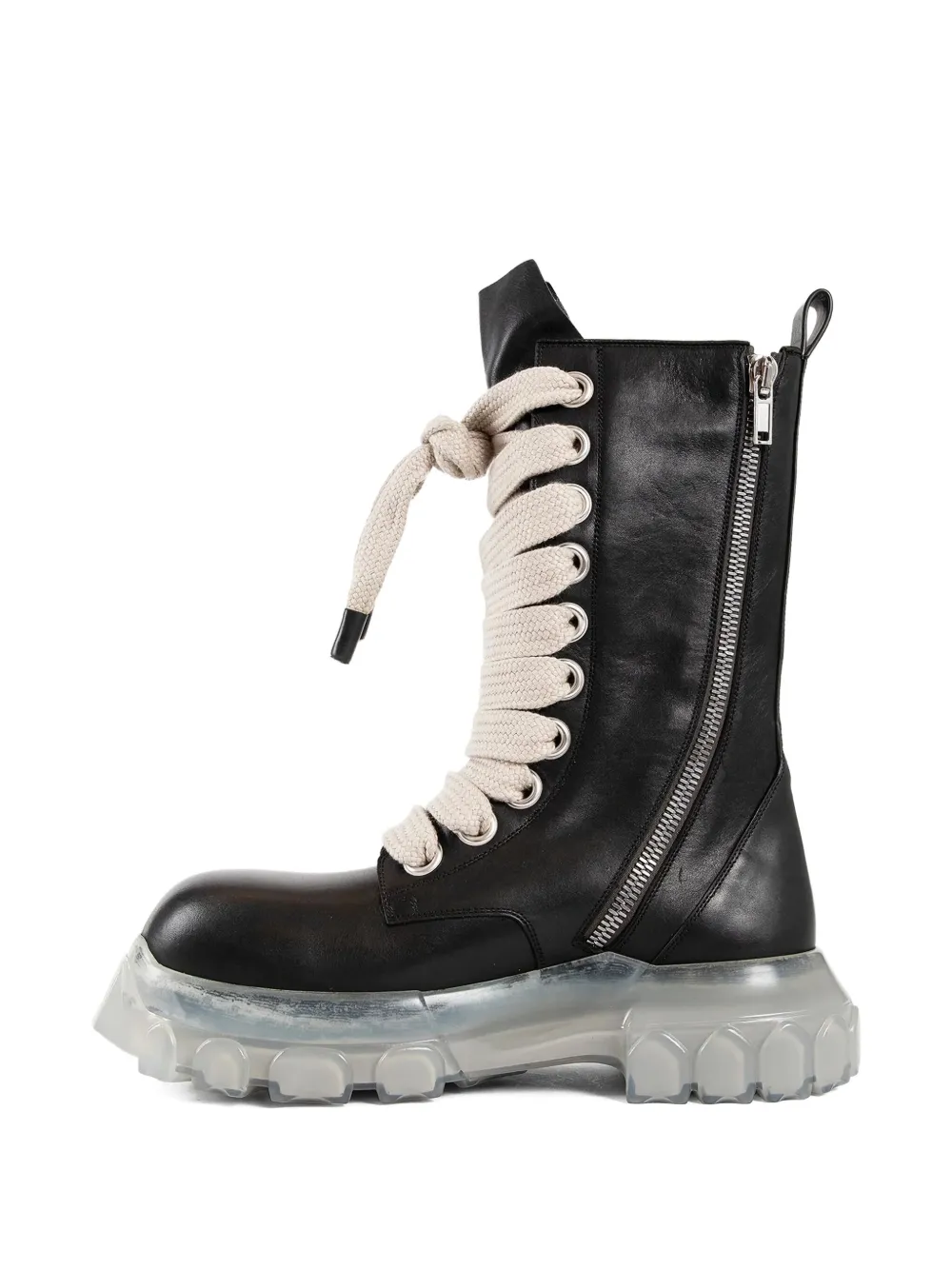 Rick Owens Porterville veterlaarzen Zwart