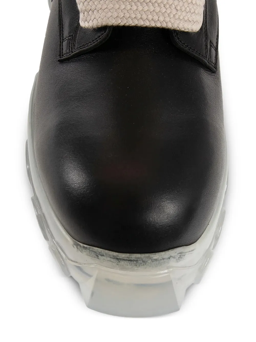 Rick Owens Porterville veterlaarzen Zwart