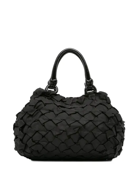 Prada Pre-Owned 2013-2025 Tessuto Weave tote bag