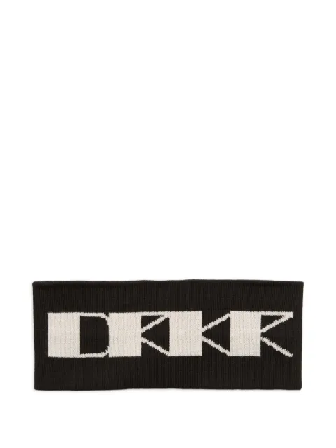 Rick Owens DRKSHDW diadema tejida Concordians