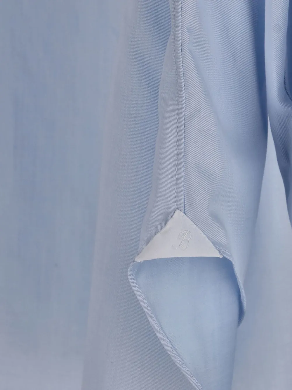 Barba Napoli Classic-collar Cotton Shirt In Blue