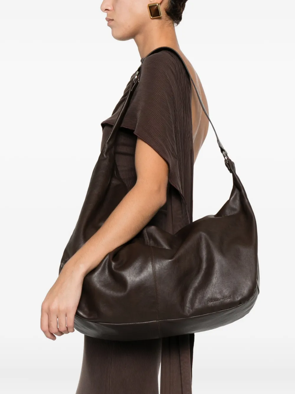 Paloma Wool Zip-fastening Shoulder Bag In Brown