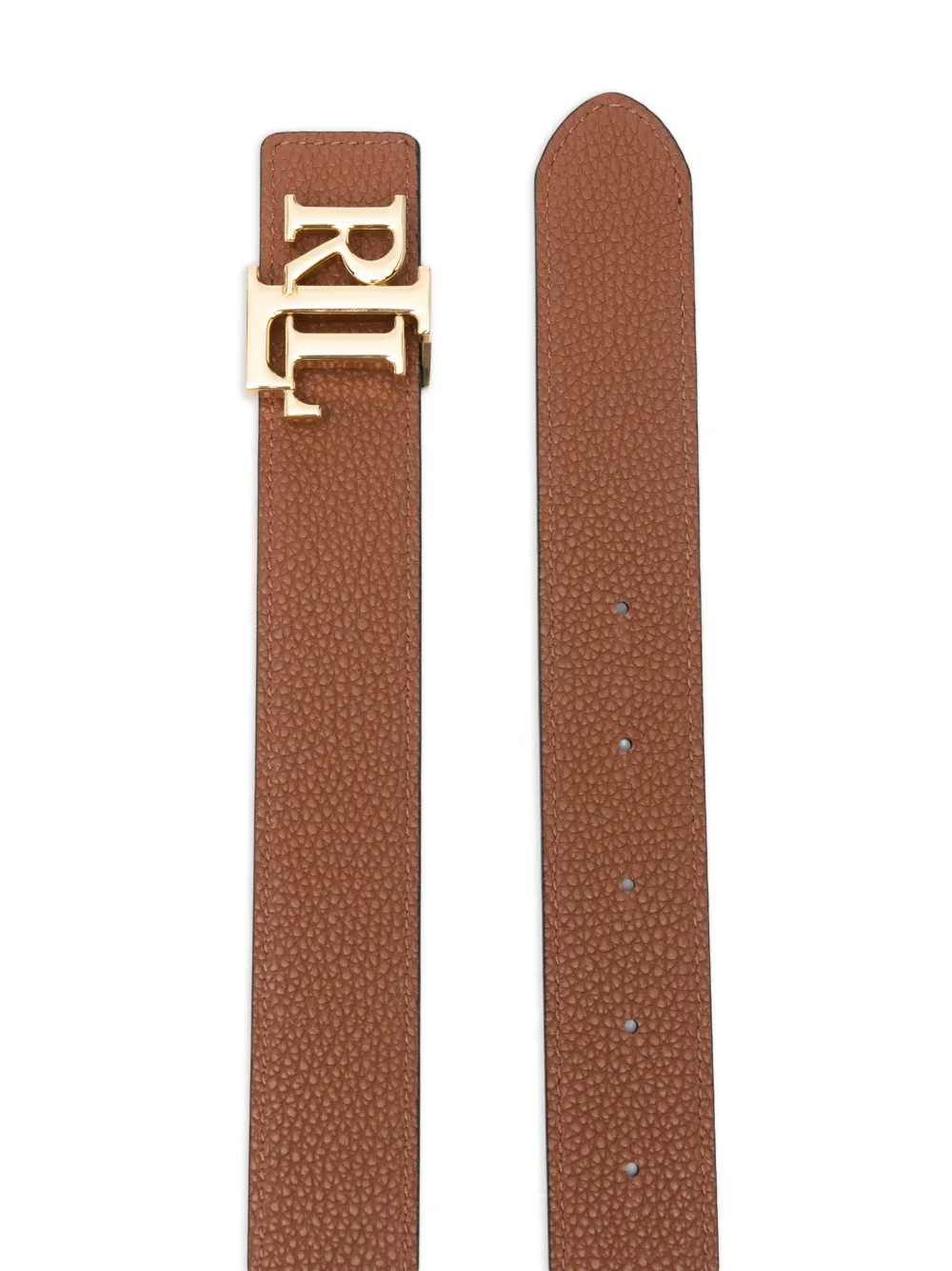 Lauren Ralph Lauren Riem met logodetail - Bruin