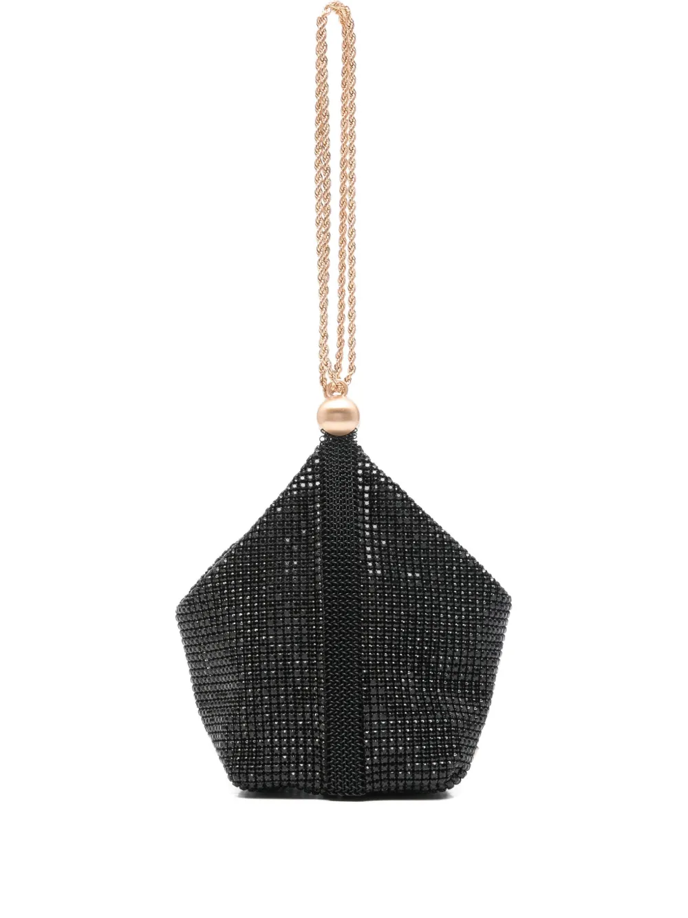 Cult Gaia Rue beaded chain mini bag - Nero