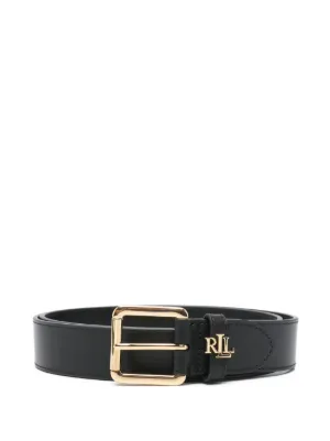 Haider Ackermann Skinny Leather Belt | ブラック | FARFETCH JP