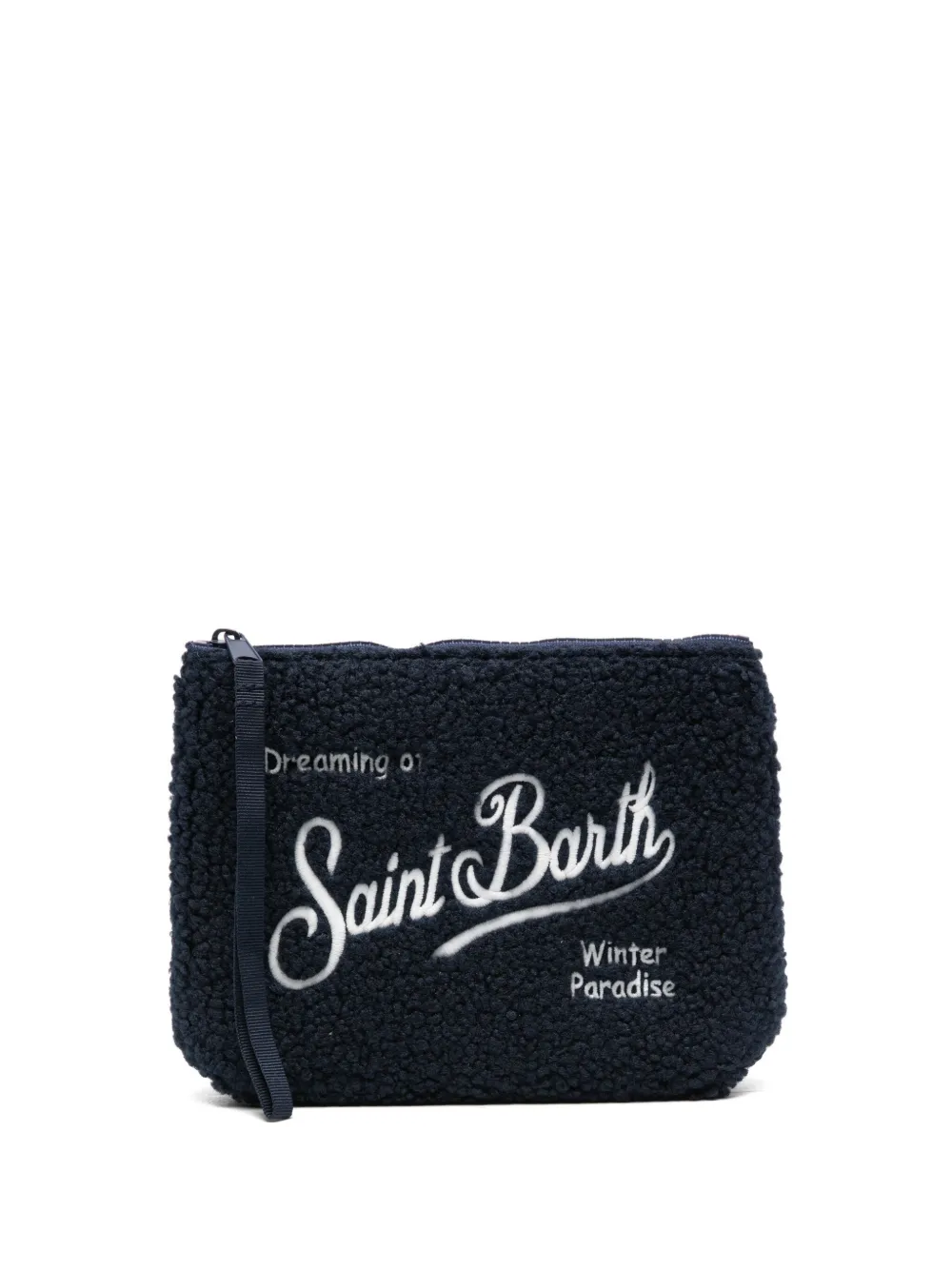 Mc2 Saint Barth Aline Clutch Bag In Blue