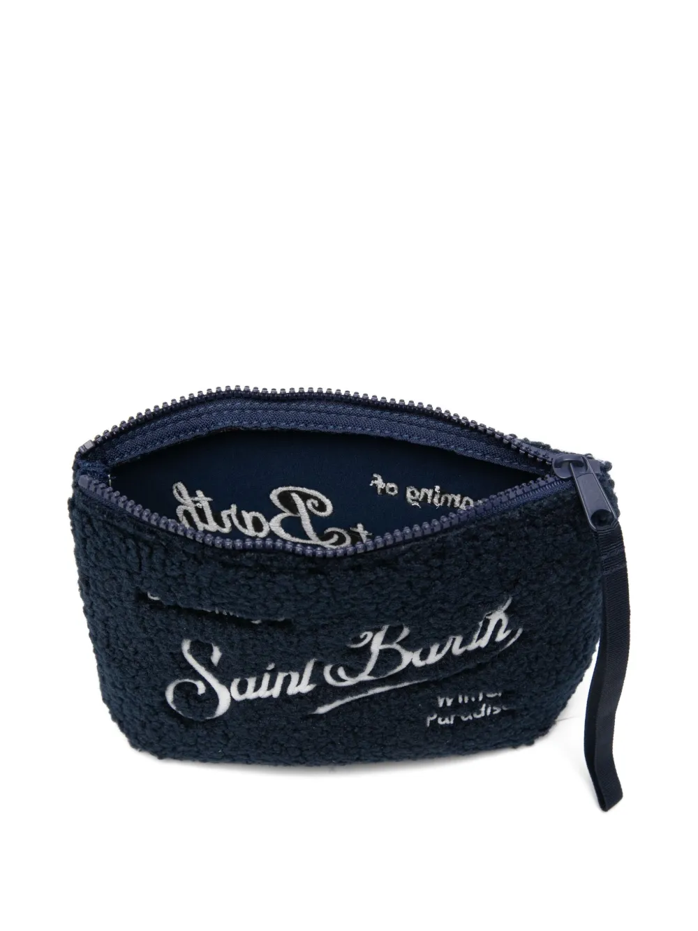 Mc2 Saint Barth Aline Clutch Bag In Blue
