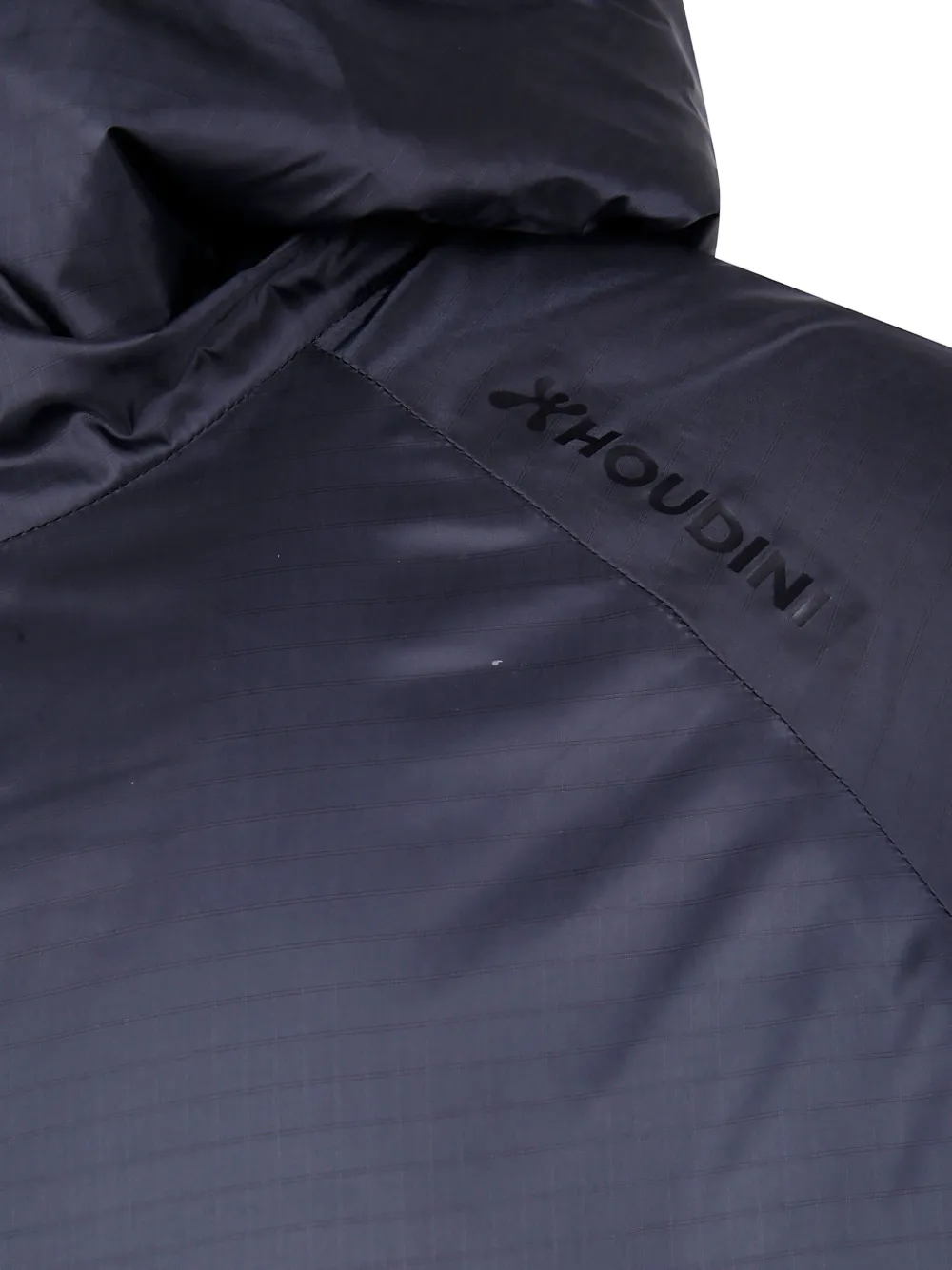Houdini Sportswear Windjack met capuchon en rits Blauw