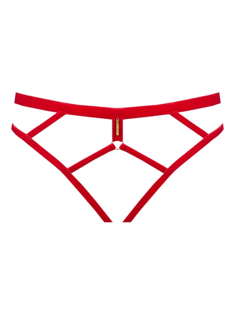 Maison Close velvet open briefs