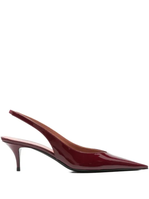 Amina Muaddi 55mm Anok Sling pointed pumps