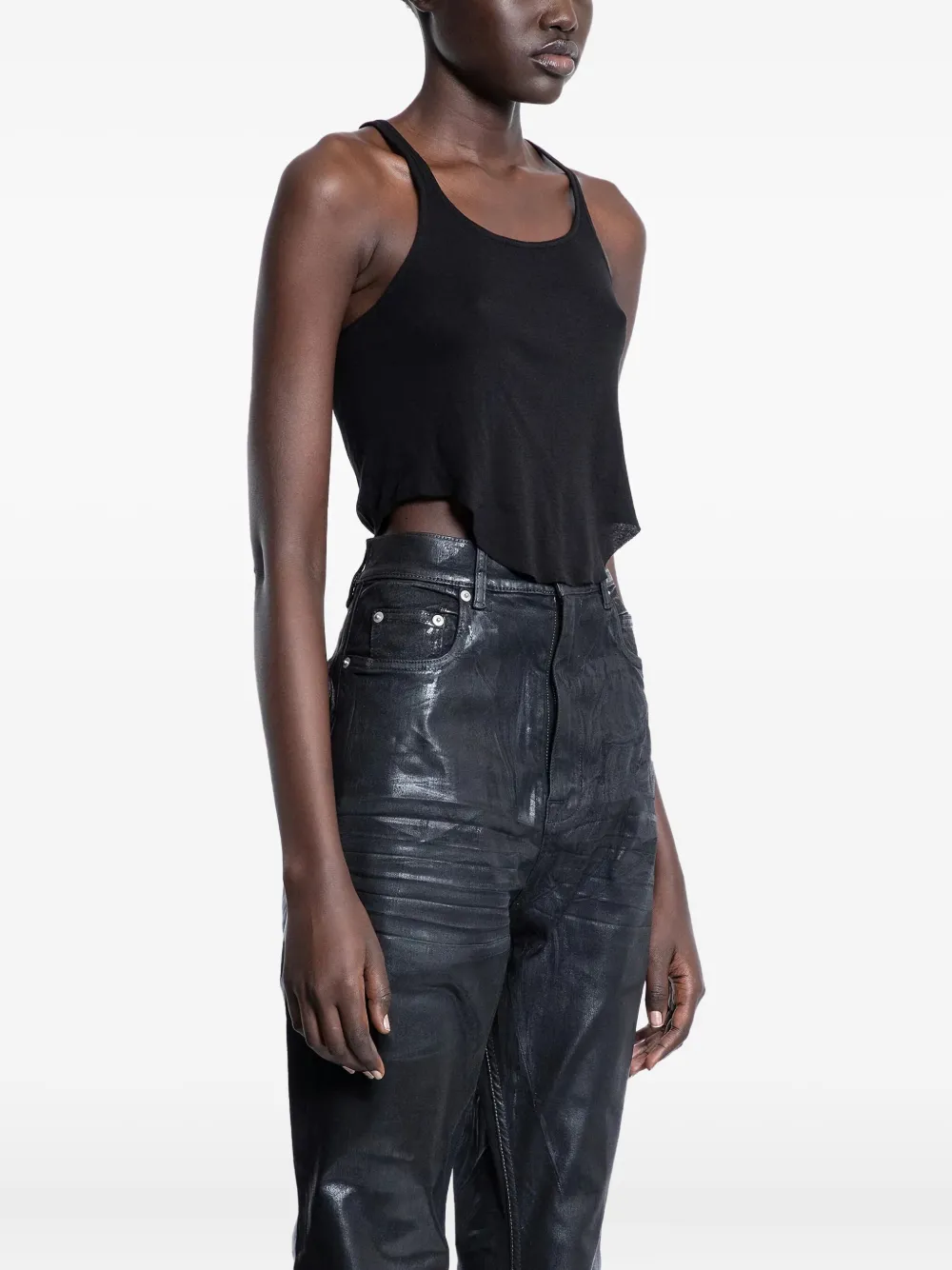 Rick Owens DRKSHDW Hollywood Basic tanktop Zwart