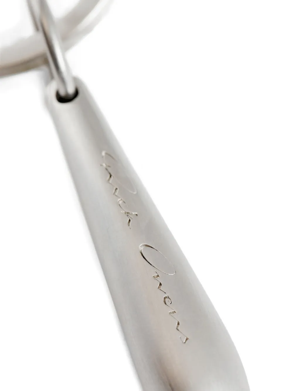 Rick Owens Teardrop Keyring In Brown