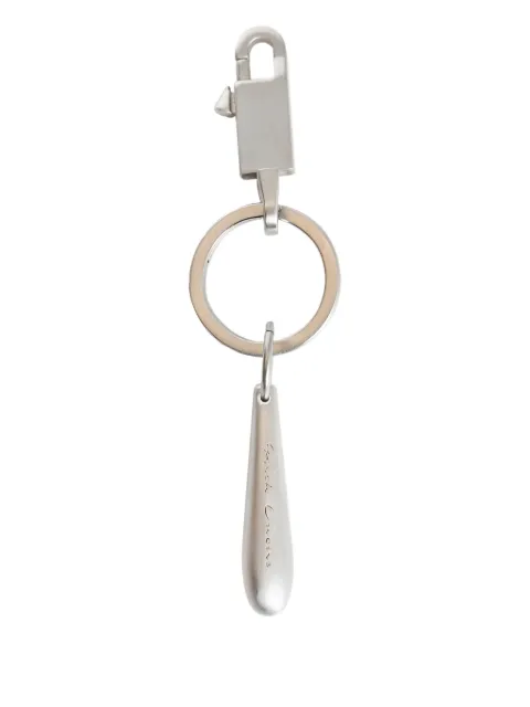 Rick Owens nyckelring med droppformad detalj