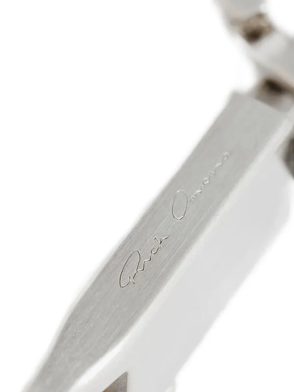 リックオウエンス ティアドロップキーホルダー メンズ Rick Owens ティアドロップ キーホルダー | シルバートーン | FARFETCH JP