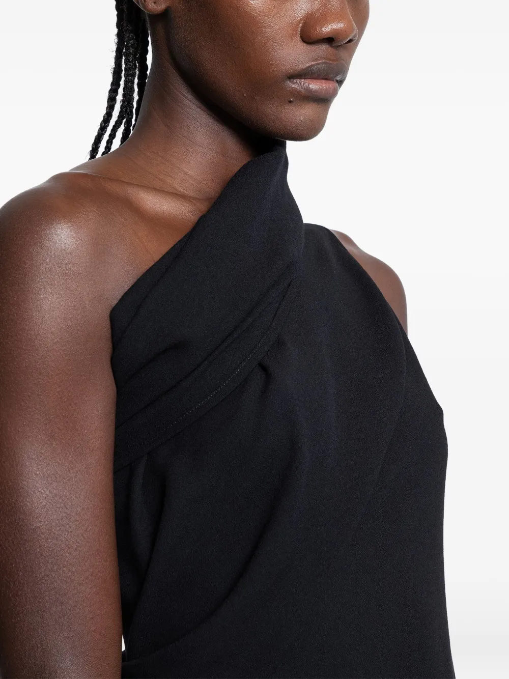 Rick Owens Athena Gown In Black