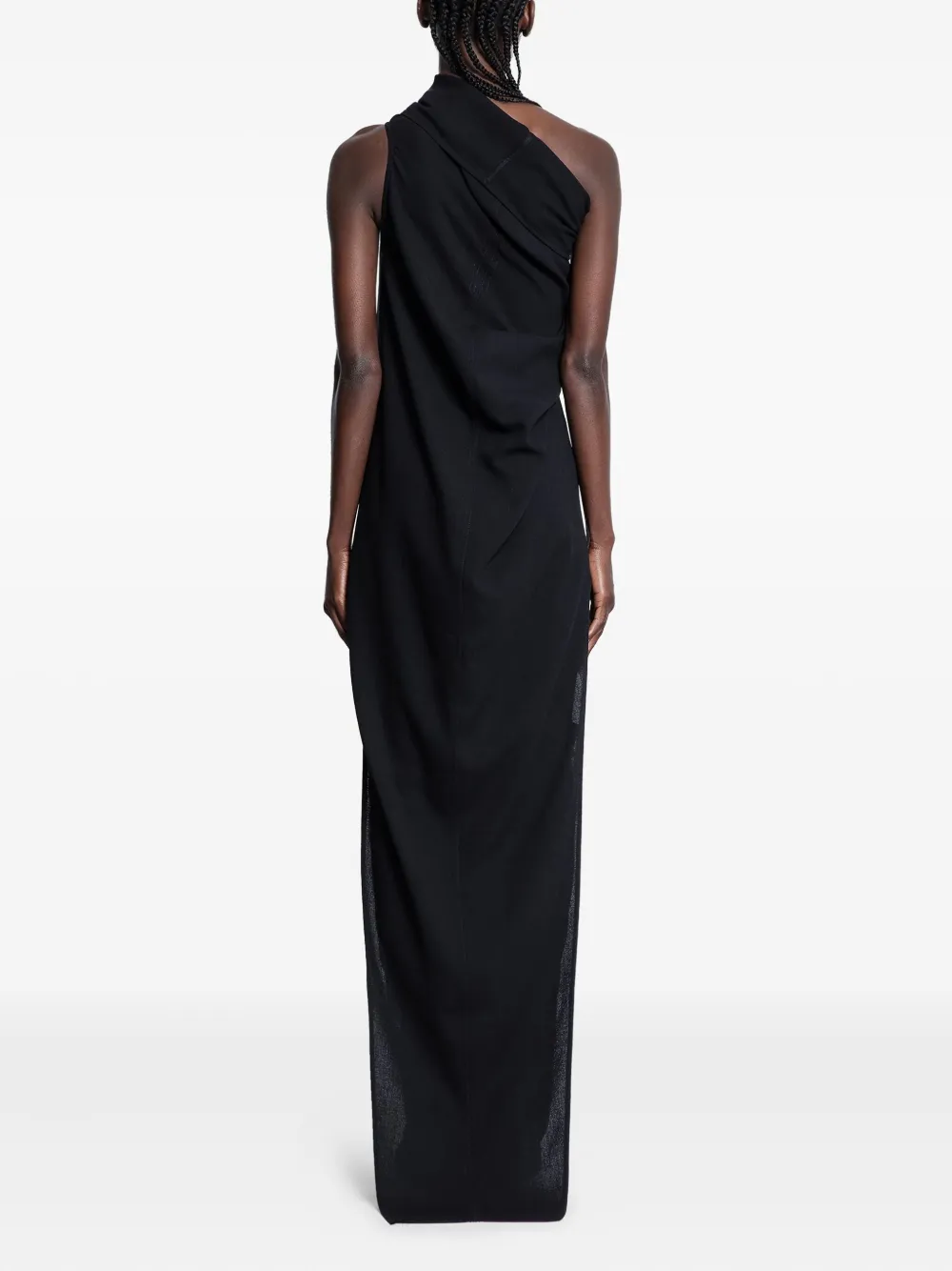 Rick Owens Athena Gown In Black