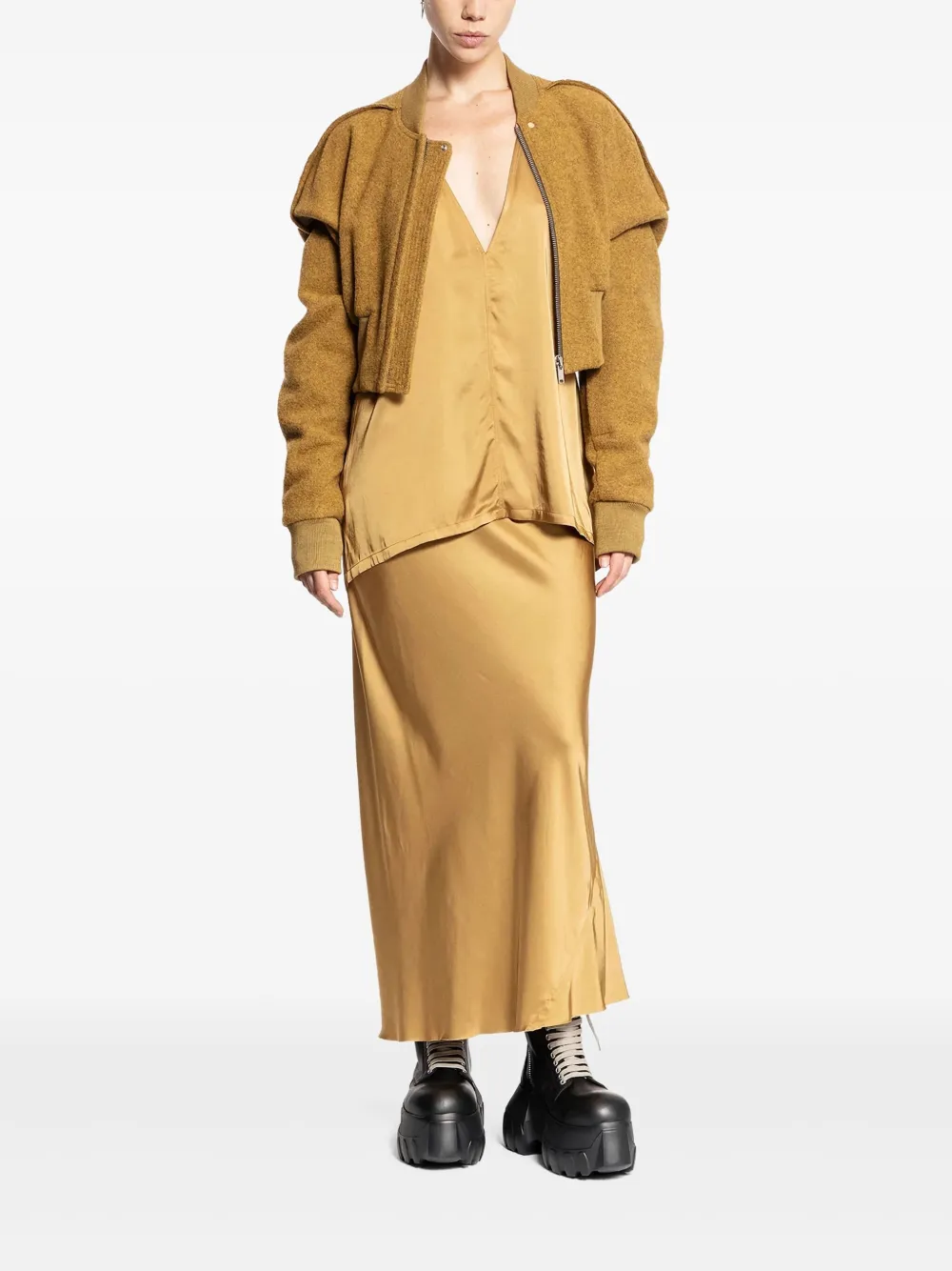 Rick Owens haut Porterville Dylan à col v | Débardeurs | Image 2