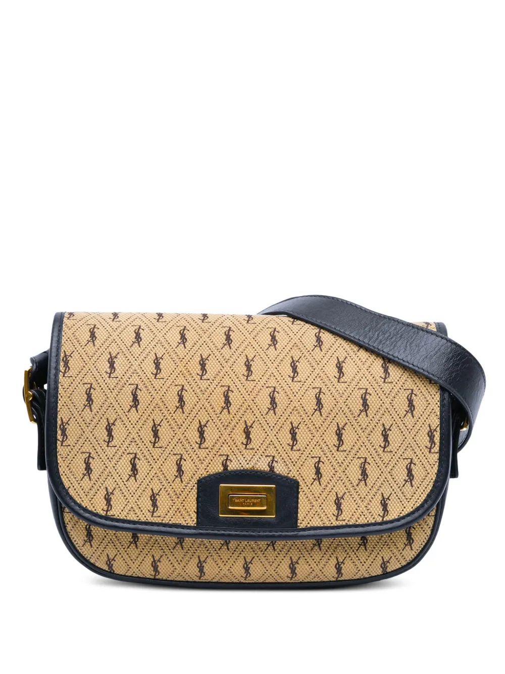 Saint Laurent Pre-Owned 2019 Medium Canvas Monogram All Over crossbody bag | Brown | Image 1