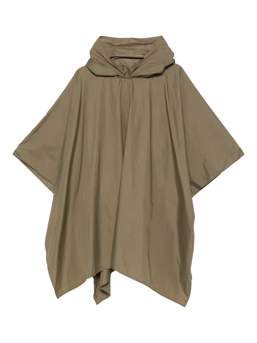 CARLA G. poncho con capucha | verde | Image 1