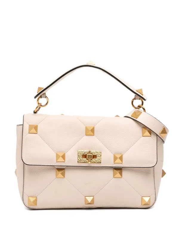 Valentino Garavani Pre-Owned 2018-2025 ラージ グレインカーフ 
