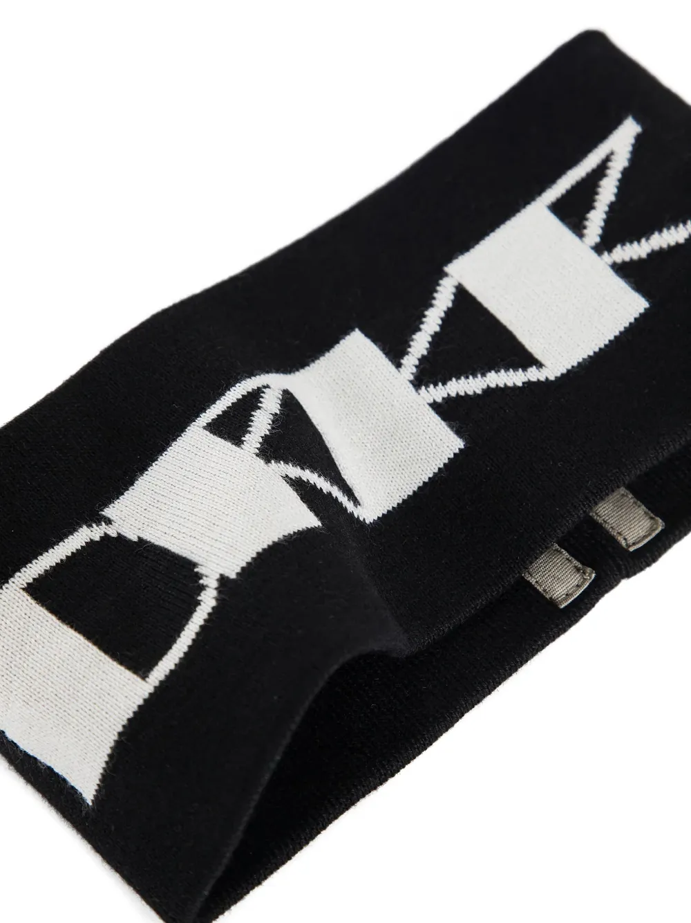 Rick Owens Drkshdw Fascia Per Capelli Concordians In Maglia Di Cotone In Black