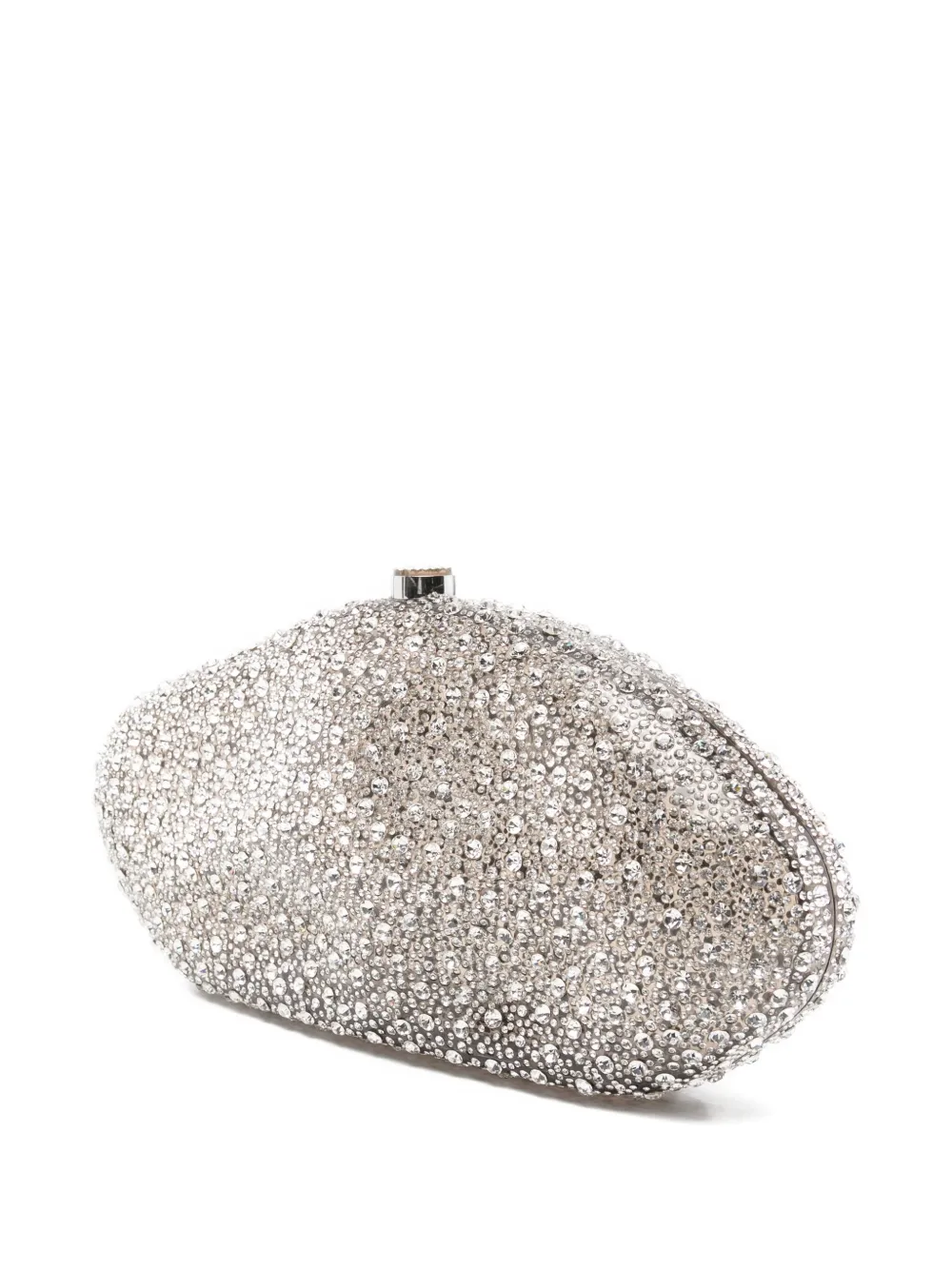 Cult Gaia Caldera verfraaide clutch Zilver