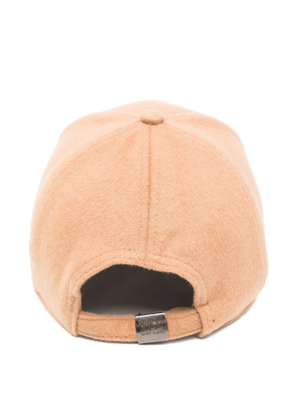 MC2 Saint Barth Honkbalpet met geborduurd logo - Beige