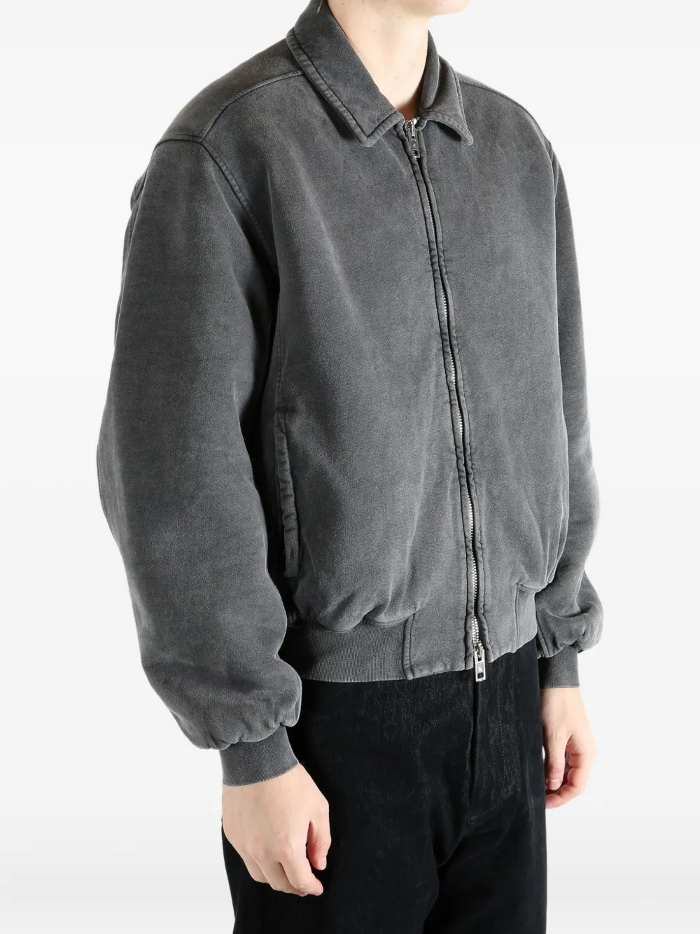 Alexander Wang Bomberjack met ritssluiting Grijs