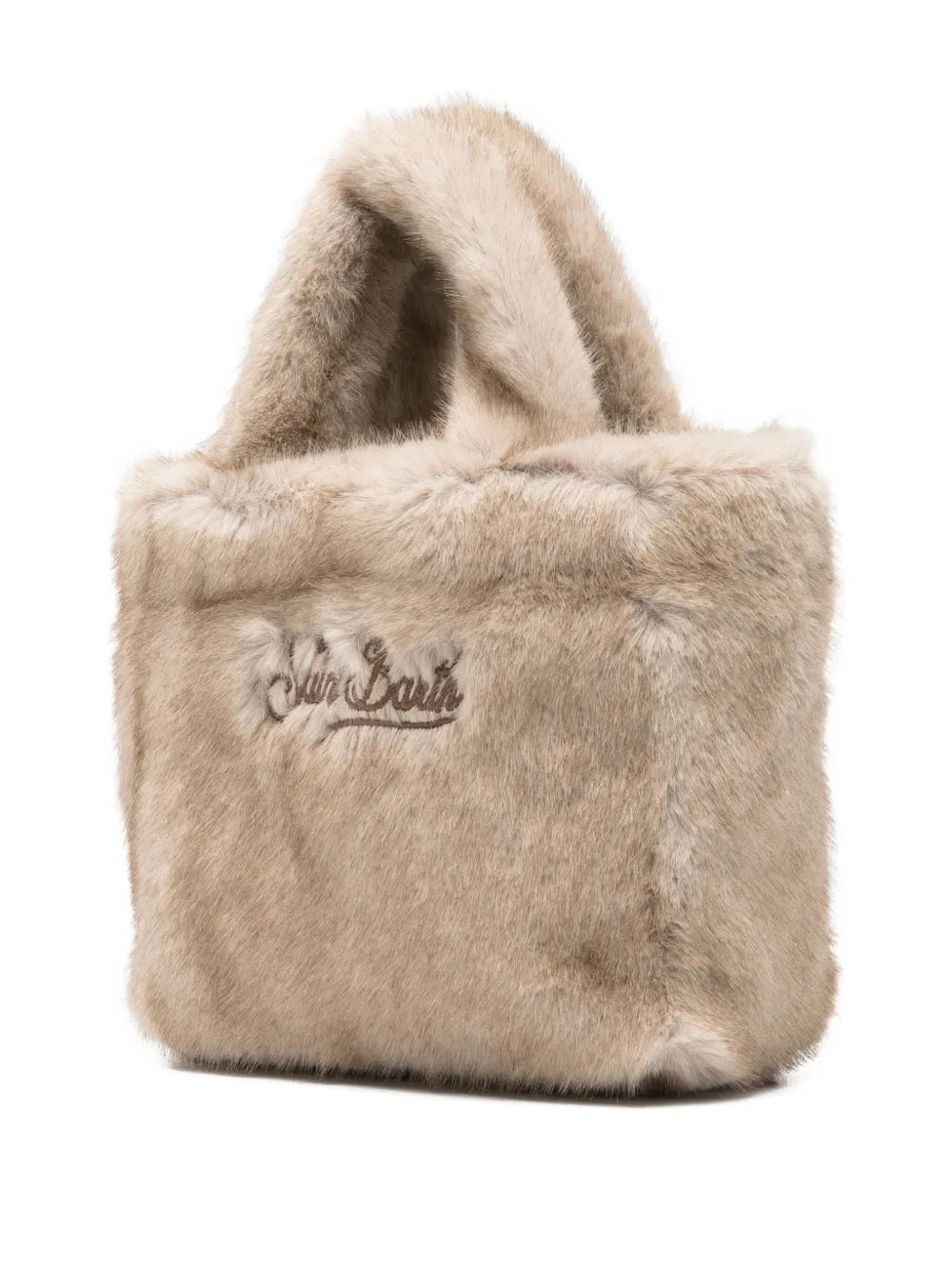 Mc2 Saint Barth Mini Vanity Tote Bag In Neutral