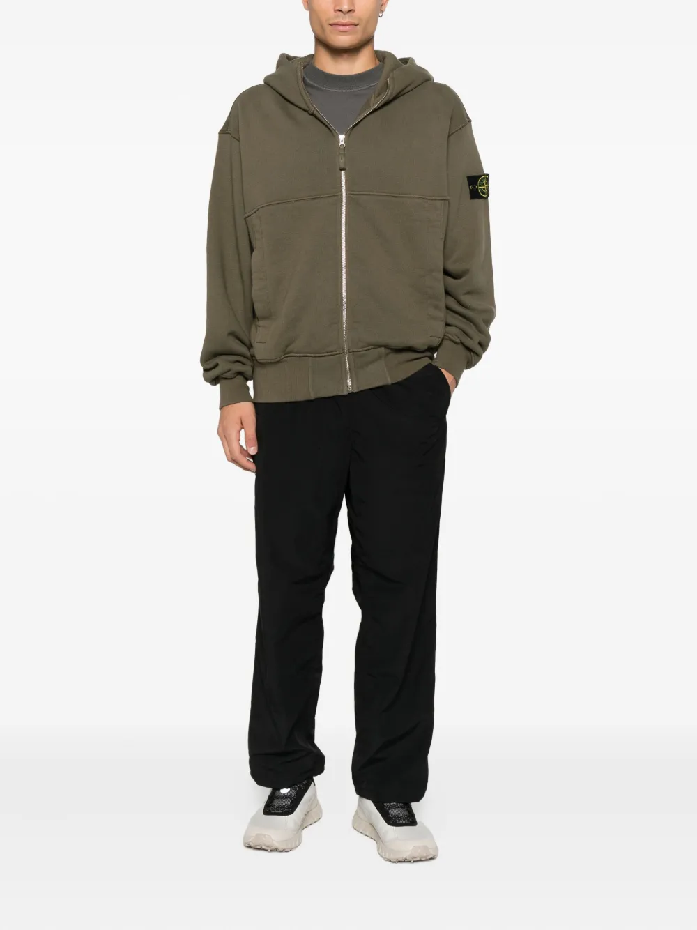 Stone Island Kapuzenjacke mit Reißverschluss | Hoodies & Kapuzenjacken | Image 2