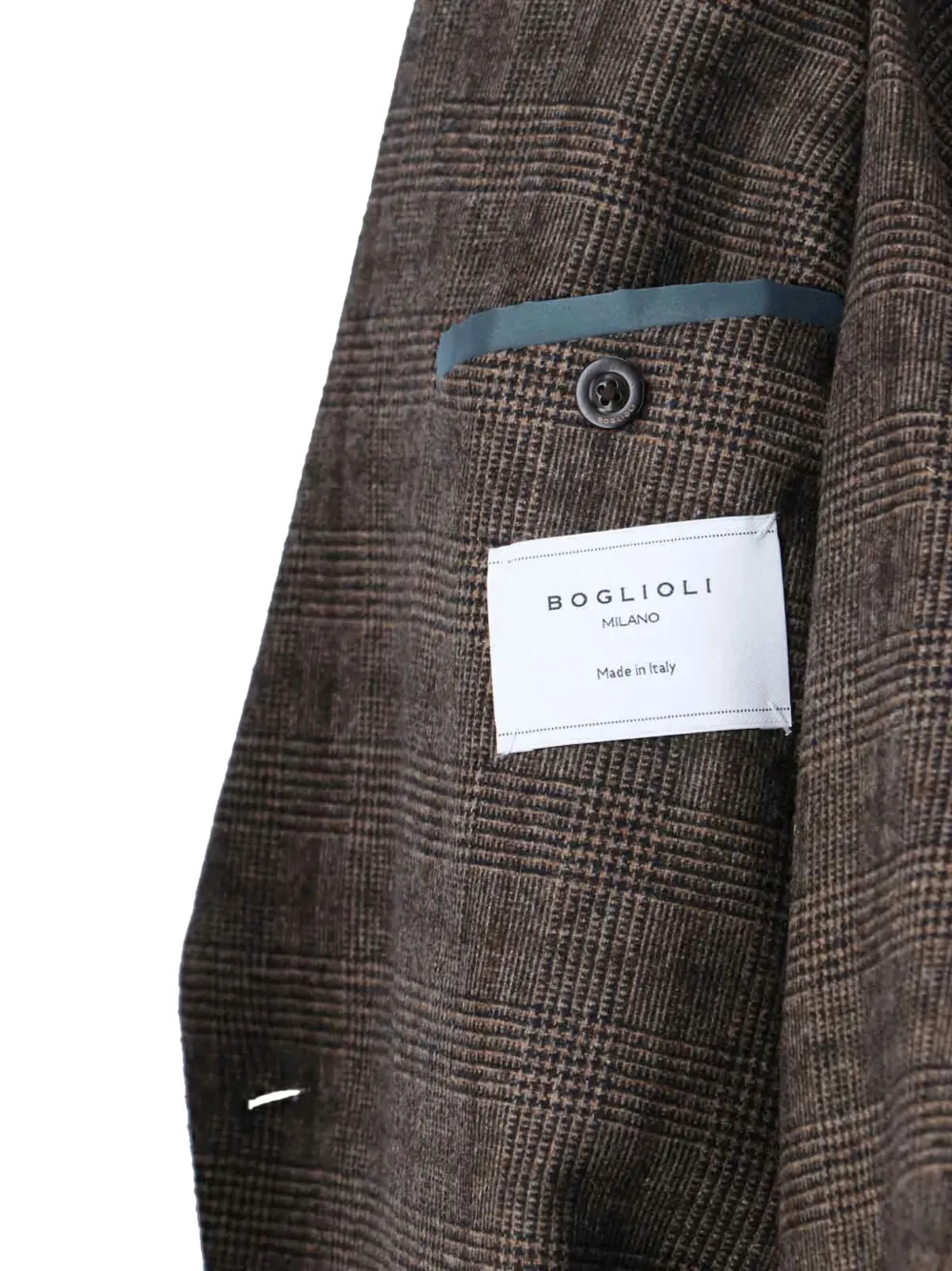 Boglioli Geruite blazer Bruin