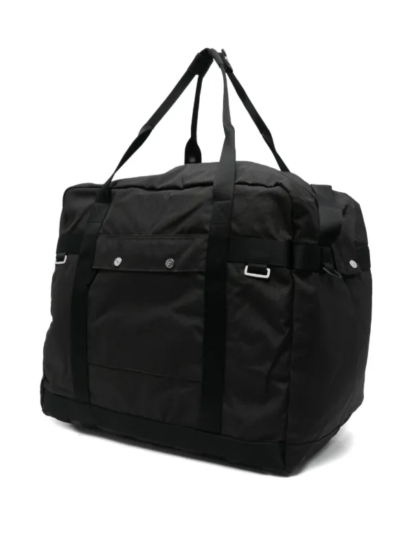 Stone Island compass-patch Pocket Duffle Bag | Grey | FARFETCH AZ