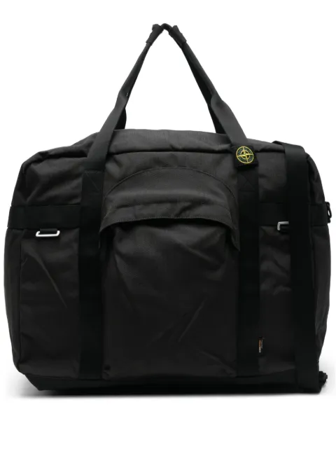 Stone Island patch pocket tote bag