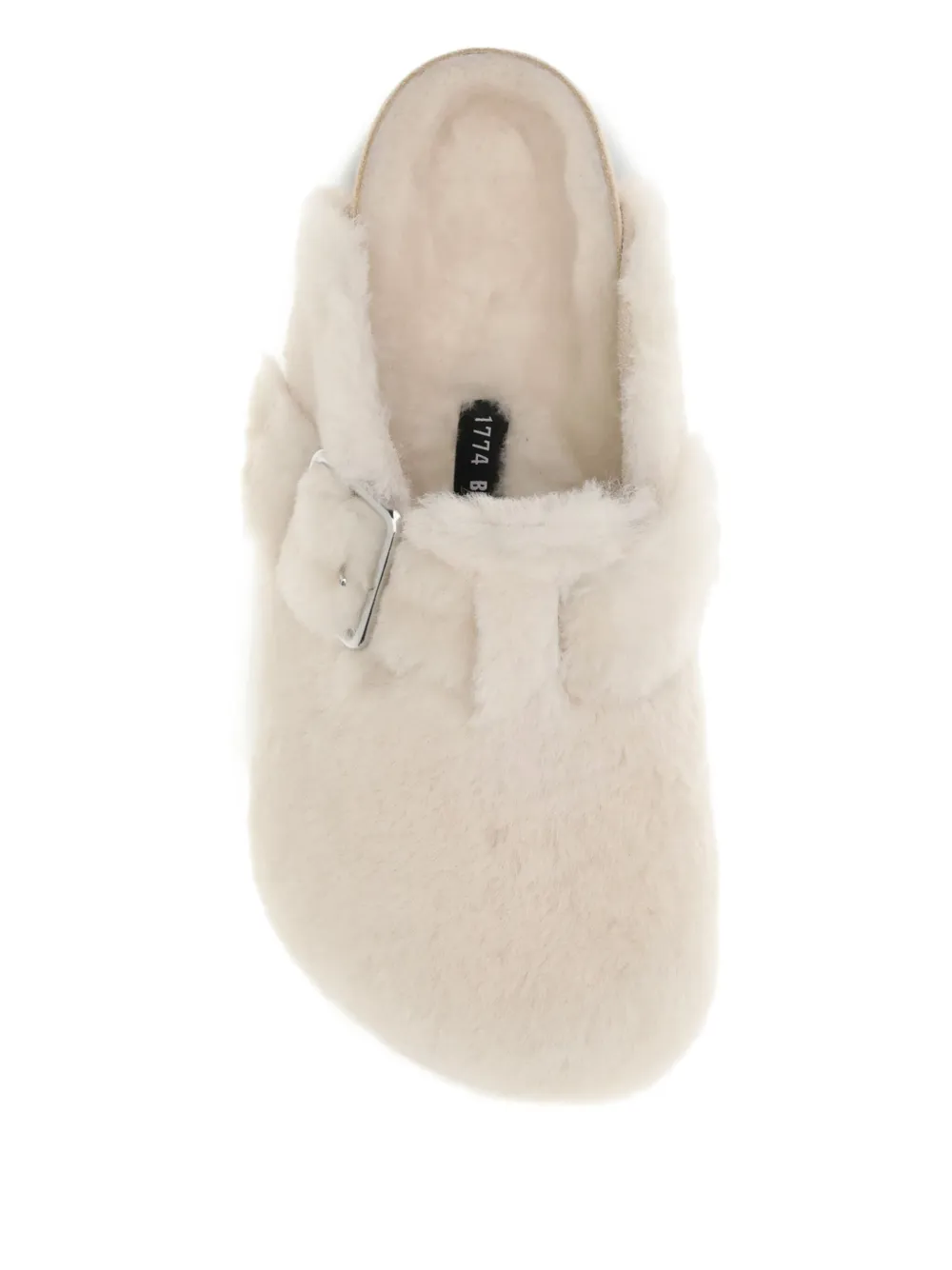 Birkenstock shearling mules Beige