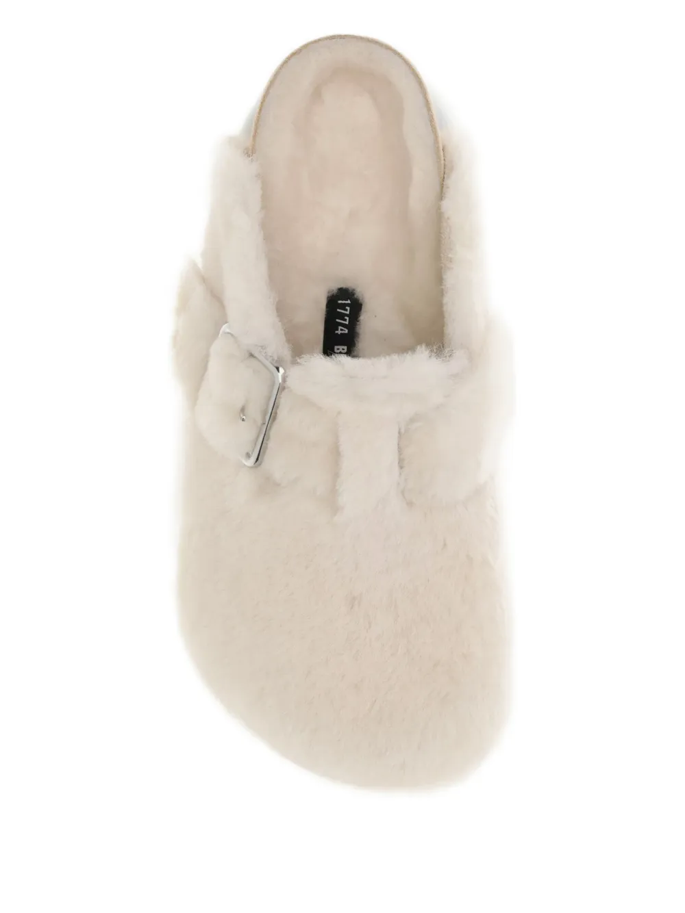 Birkenstock shearling mules Beige