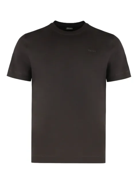 Zegna logo-detail T-shirt