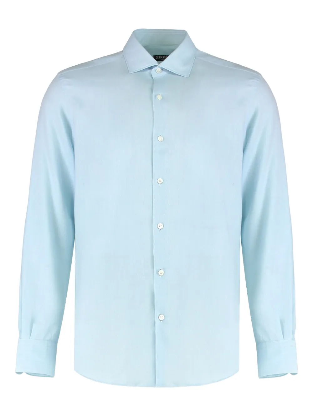 Zegna Langärmeliges Hemd | Blau | Image 1