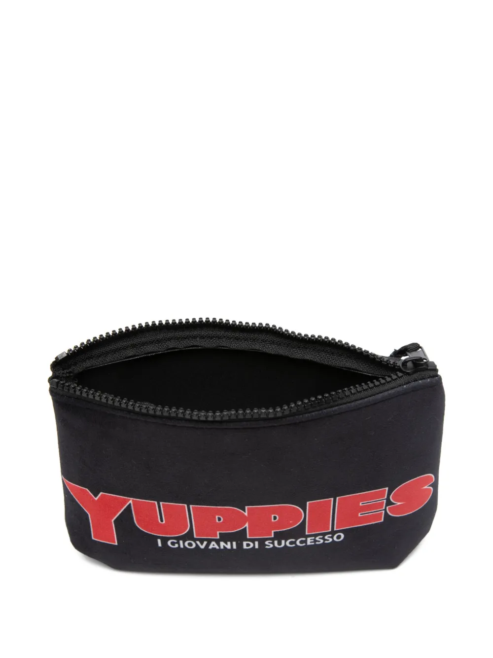 Mc2 Saint Barth Aline Velour Clutch Bag In Black