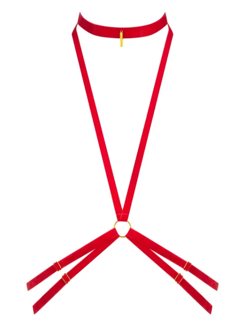 Maison Close velvet harness