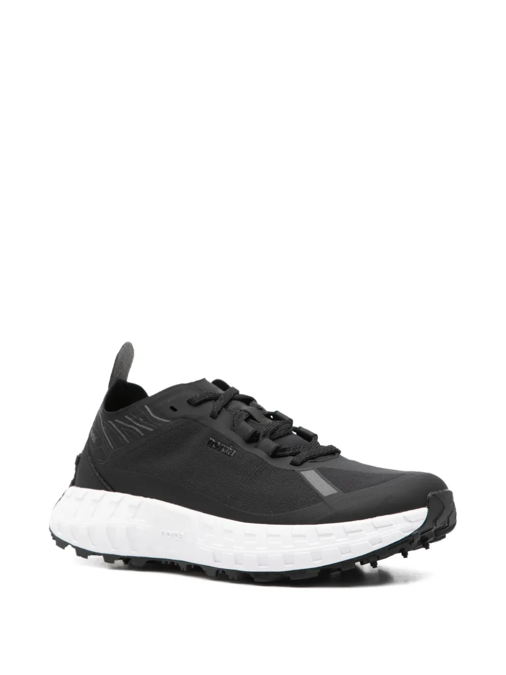 Norda lace-up sneakers - Zwart