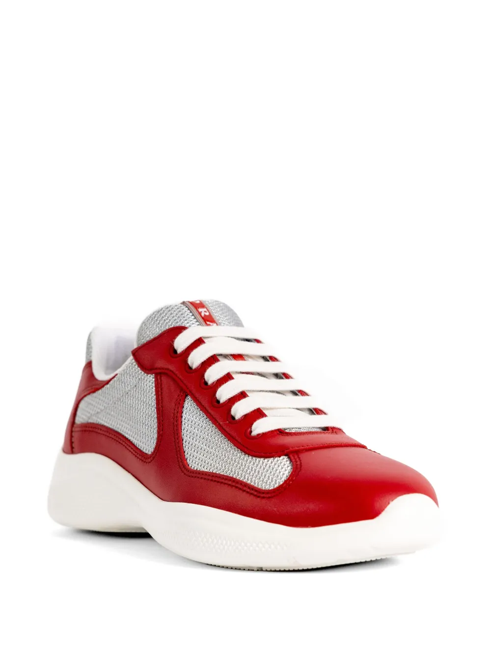 Prada America's Cup sneakers Rood