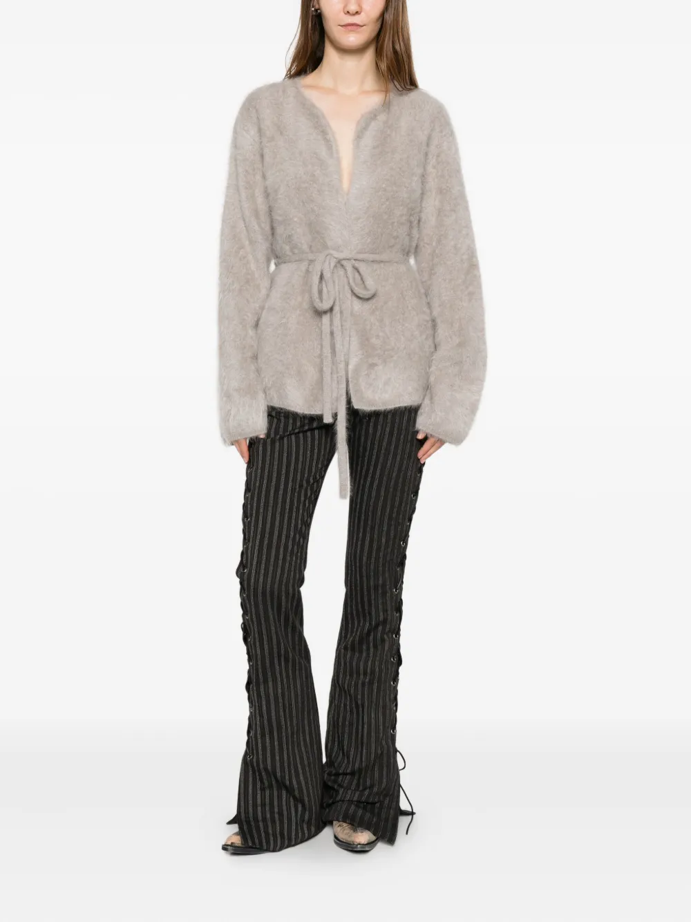 Soft Goat tie-waist cardigan | Cardigans | Image 2