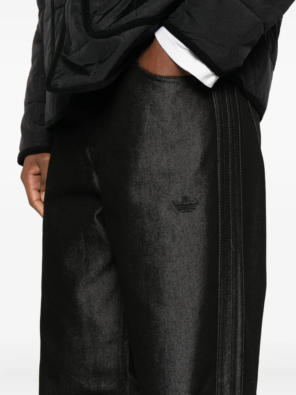 adidas Broek met zijstreep Zwart