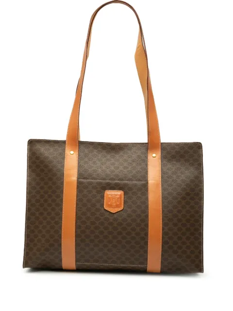 Celine Pre-Owned tote Macadam Coated Canvas 1996