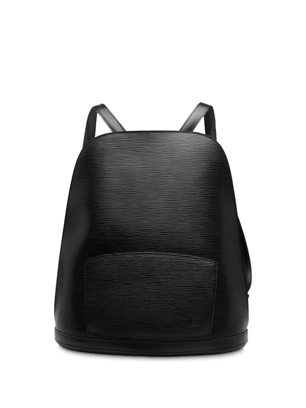 Pre-owned Louis Vuitton 1996 Epi Gobelins Backpack In Black