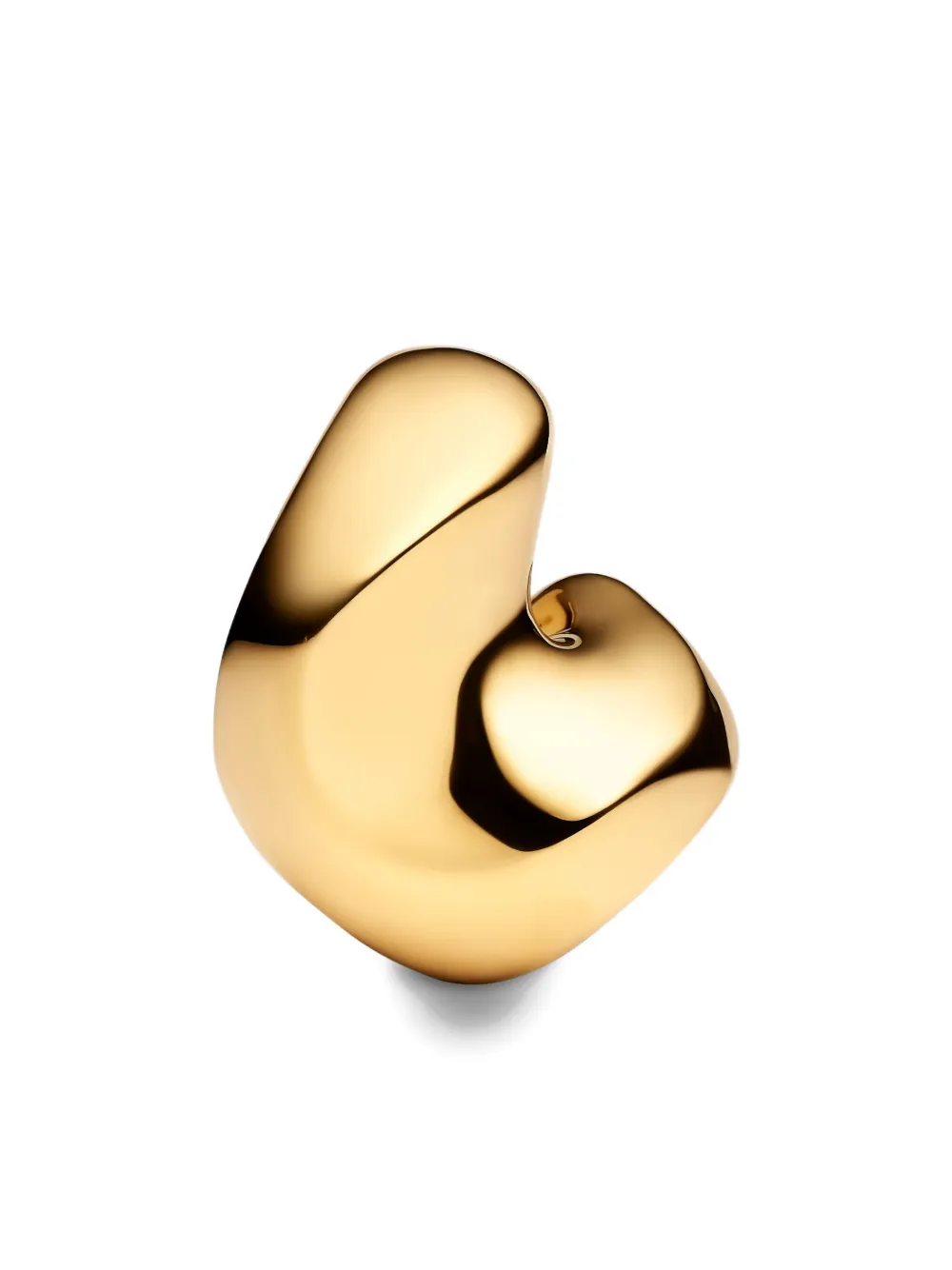 Maria Black medium Saddle earring - Oro